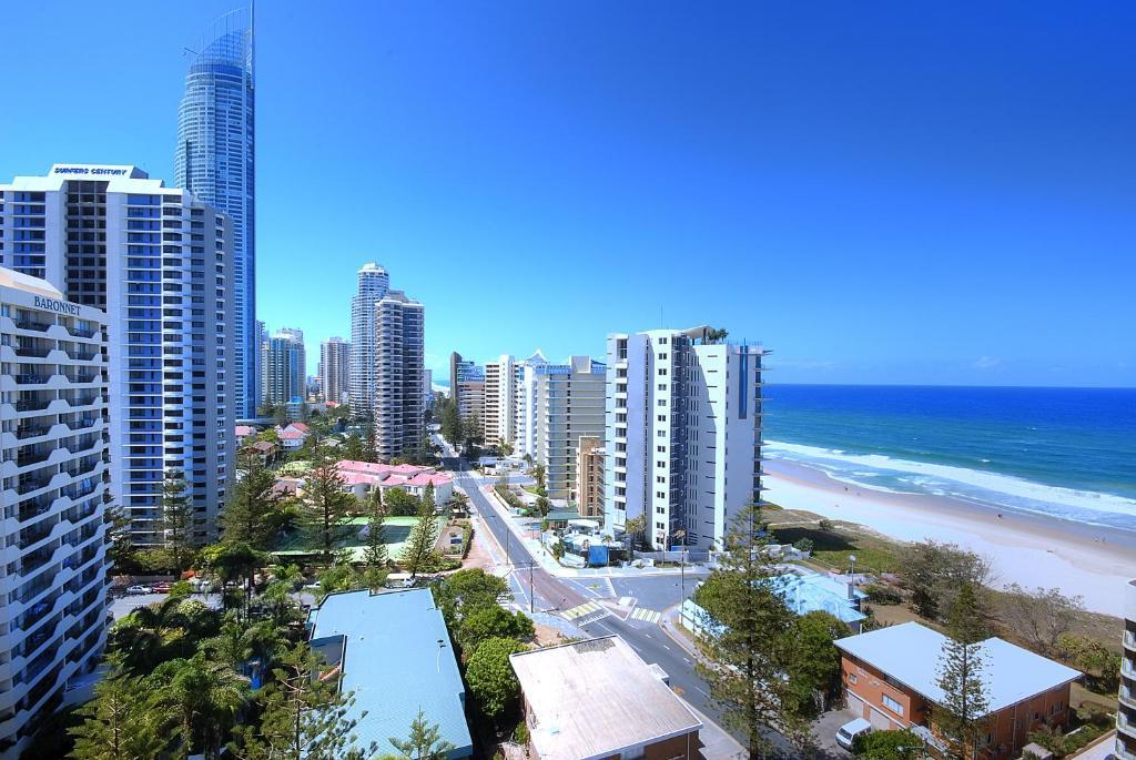 Surfers Beachside Holiday Apartments Gold Coast Dış mekan fotoğraf