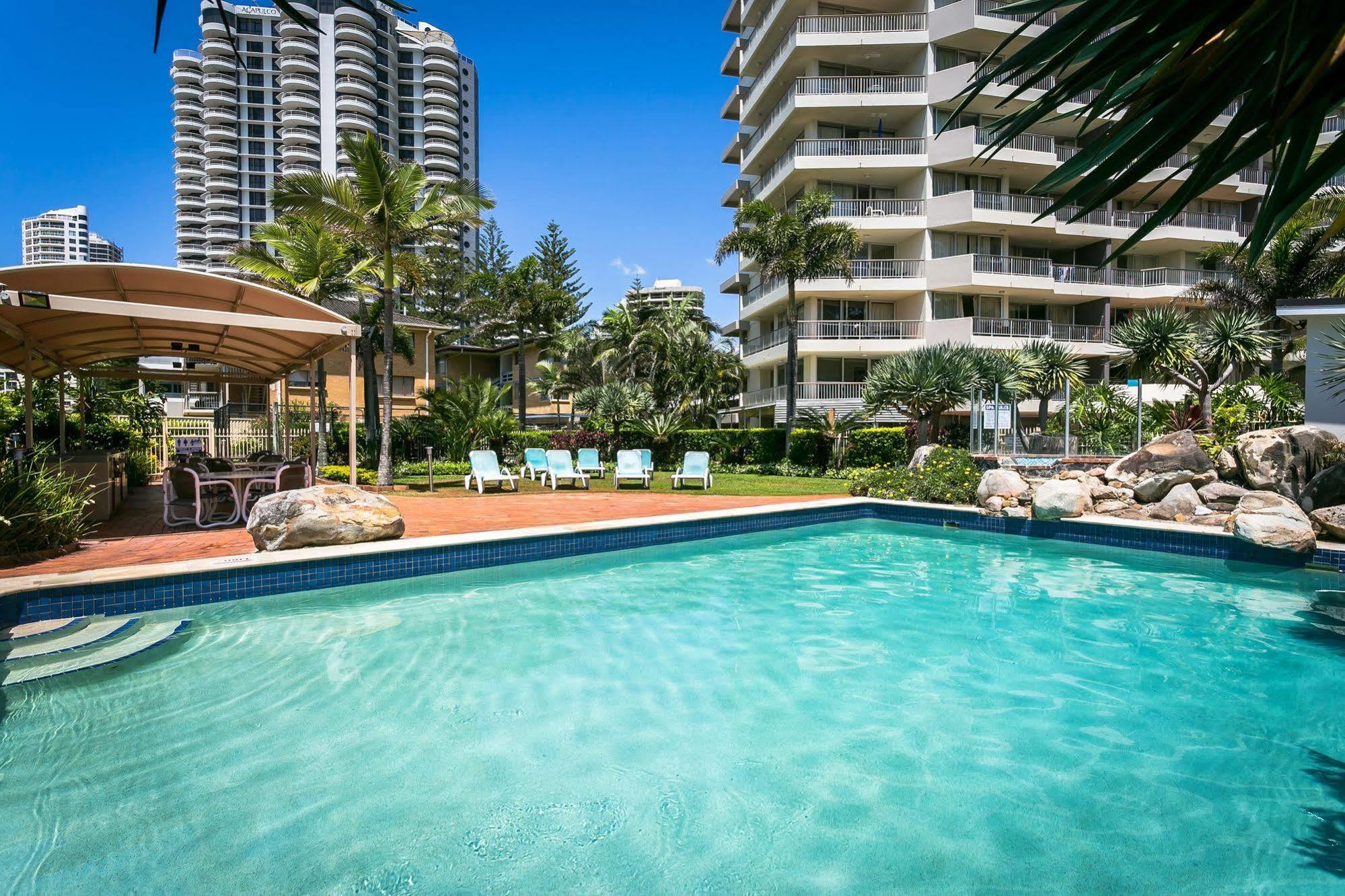 Surfers Beachside Holiday Apartments Gold Coast Dış mekan fotoğraf